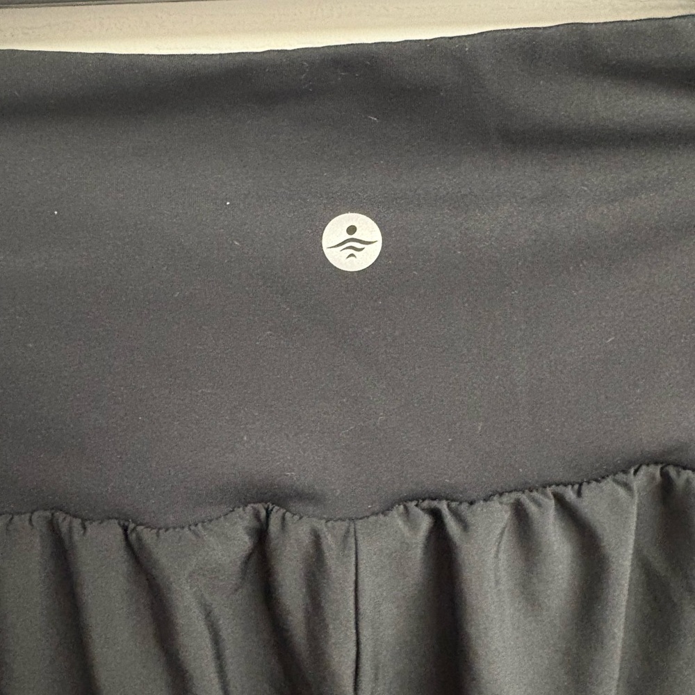Halara Breezeful High Waisted Crossover Side Pocket Split Resort Pants Size MP - Picture 5 of 5
